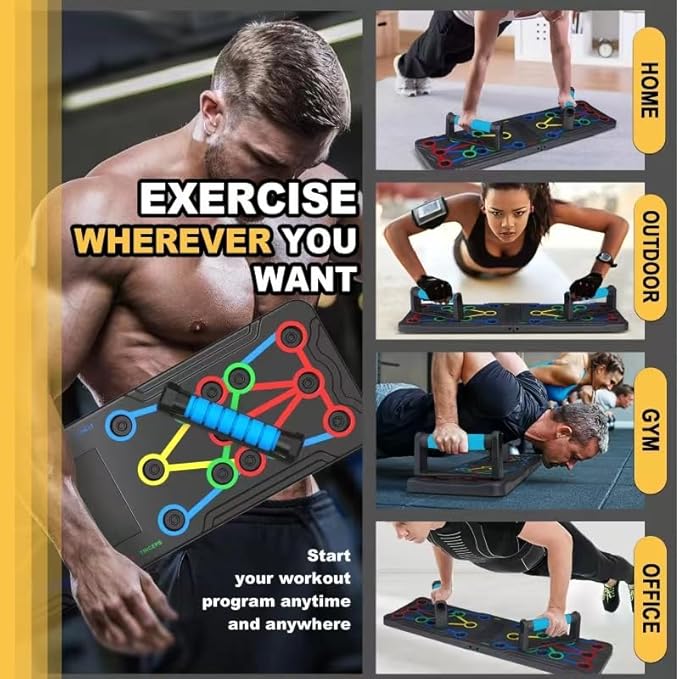 12 in 1 Multifunction Foldable Pushup board Set