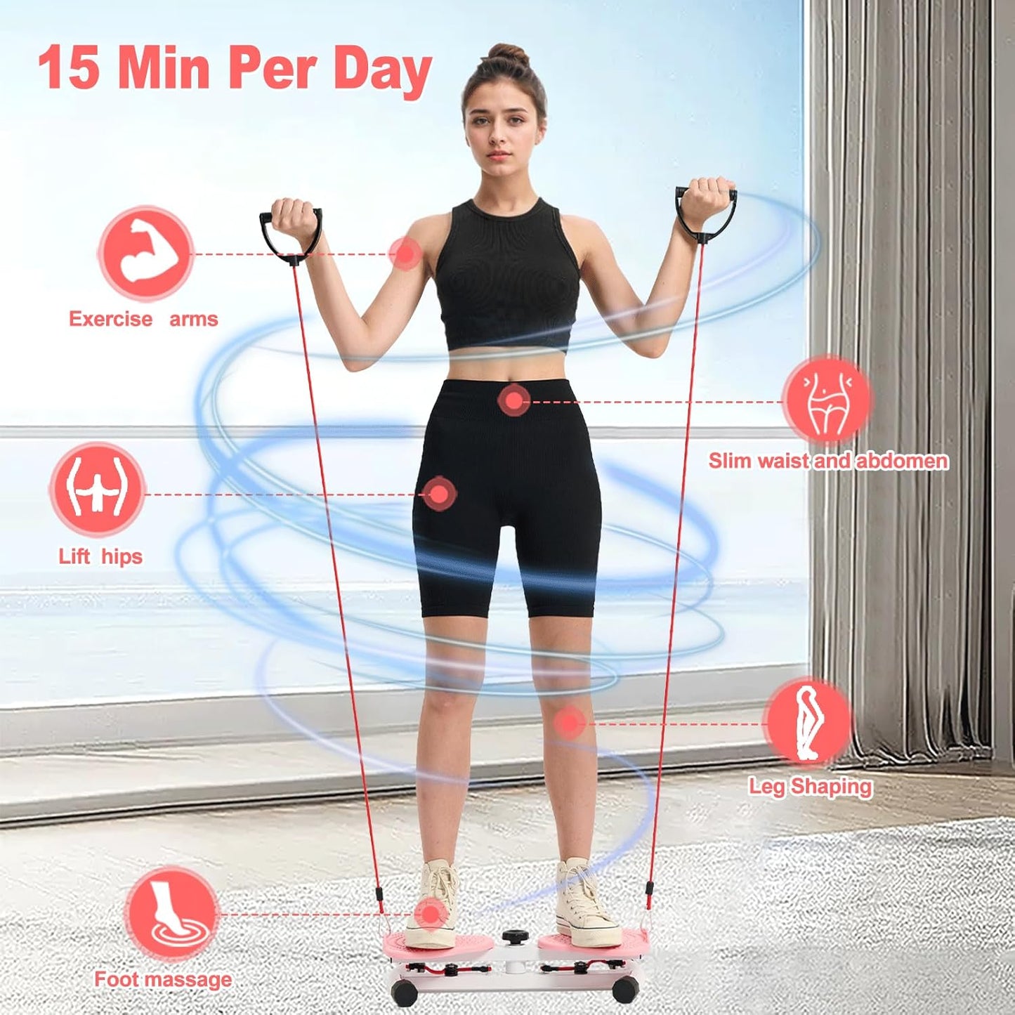 Waist Twisting Fitness Pilates
