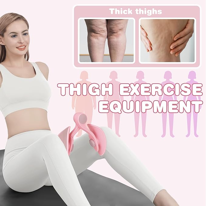 4 in 1 Multifunction Thigh Master Hip Trainer Kegel Exerciser, Pelvic Floor Trainer, Kegel Trainer for Postpartum Rehabilitation, Trimmer Inner Thigh, Thigh Toner Workout