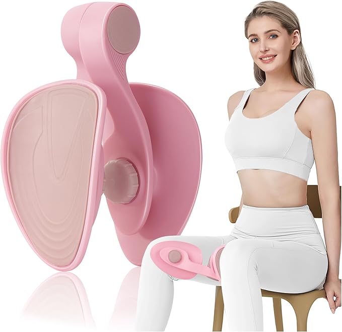 4 in 1 Multifunction Thigh Master Hip Trainer Kegel Exerciser, Pelvic Floor Trainer, Kegel Trainer for Postpartum Rehabilitation, Trimmer Inner Thigh, Thigh Toner Workout