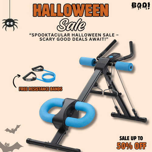 CreviaFit™ Foldable Ab Machine – Total Body Workout