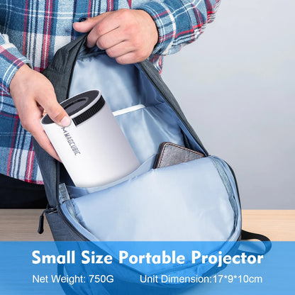 Full HD Mini Portable Projector Theater Pro (With Built-in Apps)